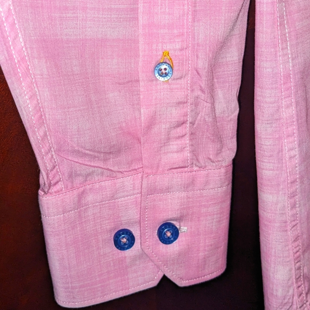 Robert Talbott Tailored Button Down Shirt - image 3